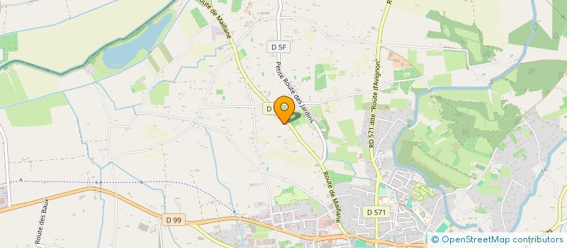 localisation de l'entreprise COMITE REGIONAL ADMR PACA CORSE  ST REMY DE PROVENCE