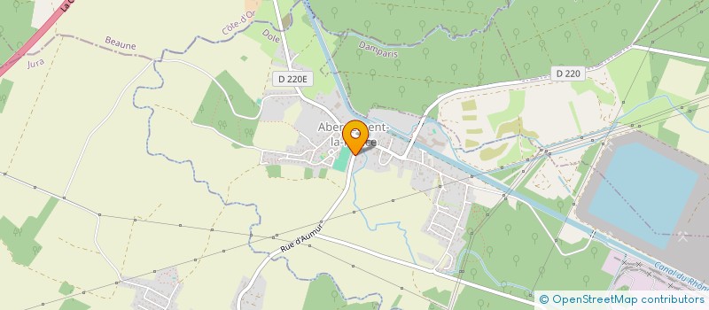 localisation de l'entreprise COMITE REGIONAL AERONAUTIQUE DE F C à TAVAUX