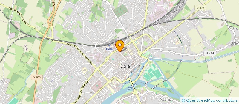 localisation de l'entreprise COMITE REGIONAL D'EQUITATION BOURGOGNE FRANCHE-COMTE  PLEURE