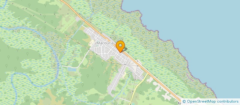 localisation de l'entreprise COMITE REGIONAL D'EQUITATION DE GUYANE  CAYENNE