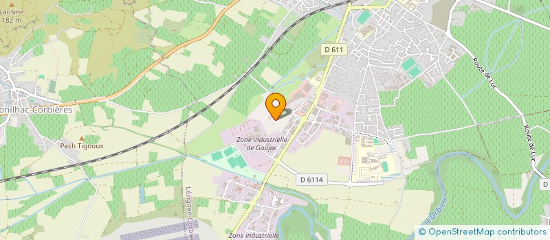 localisation de l'entreprise COMITE REGIONAL D'EQUITATION OCCITANIE - CREO  BALMA