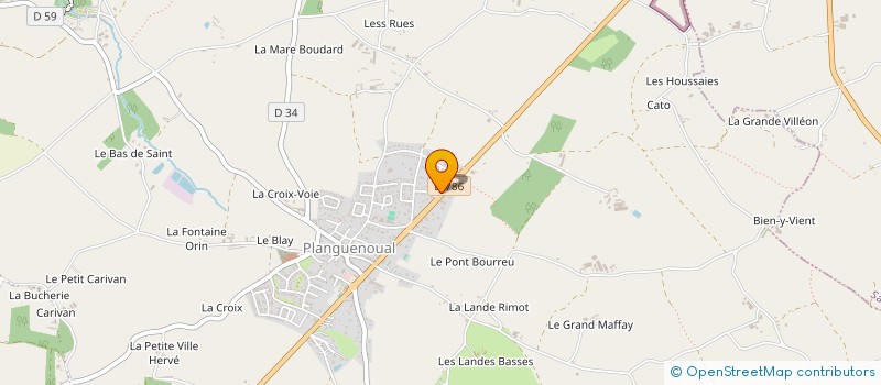 localisation de l'entreprise COMITE REGIONAL DE BRETAGNE DE TIR A L'ARC à LAMBALLE-ARMOR