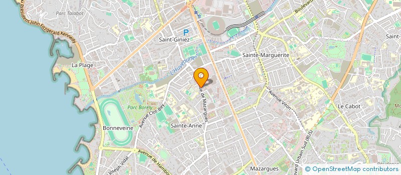 localisation de l'entreprise COMITE REGIONAL DE LA RETRAITE SPORTIVE CORERS PACA à MARSEILLE