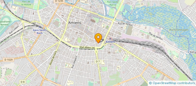 localisation de l'entreprise COMITE REGIONAL DE TOURISME à AMIENS