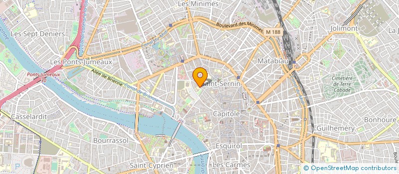 localisation de l'entreprise COMITE REGIONAL DEFENSE RECHERCHE EMPLOI à TOULOUSE