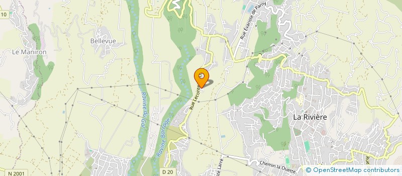 localisation de l'entreprise COMITE REGIONAL OMNISPORTS FSGT  SAINT-LOUIS