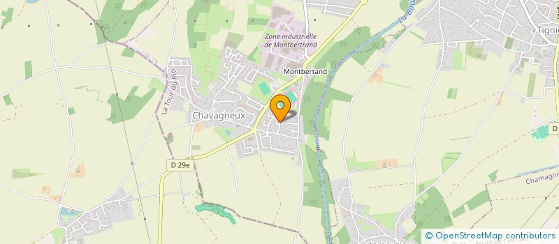 localisation de l'entreprise COMITE REGIONAL RHONE-ALPES DE L'ASSOCIATION FRANCAISE DES HEMOPHILES  CHARVIEU-CHAVAGNEUX