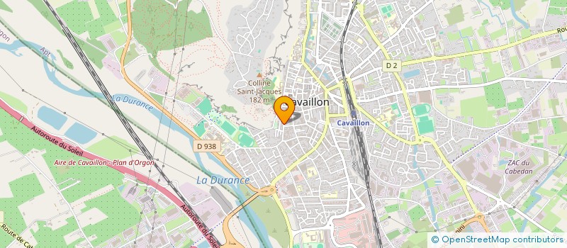 localisation de l'entreprise COMITE REGIONAL TOURISME EQUESTRE  CAVAILLON