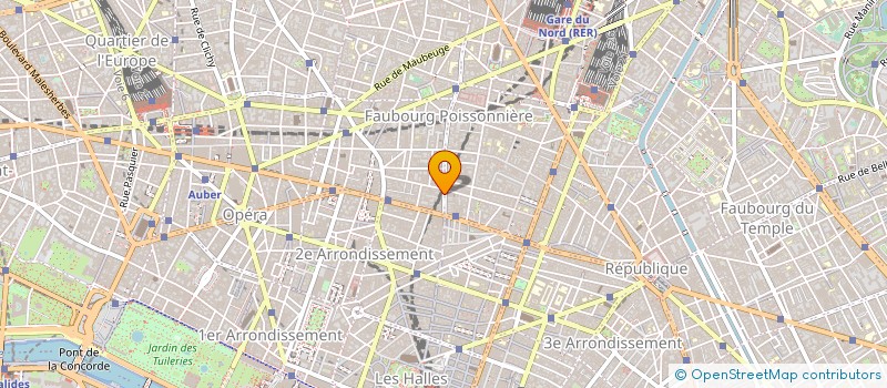 localisation de l'entreprise COMITE REGIONAL TOURISME ILE DE FRANCE à PARIS