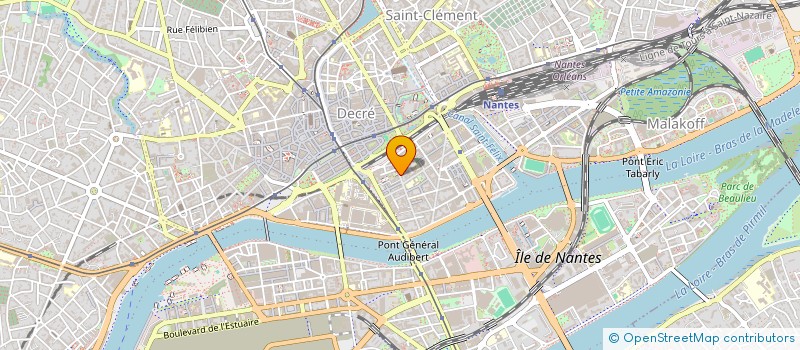 localisation de l'entreprise COMITE REGIONAL USEP PAYS DE LA LOIRE  NANTES