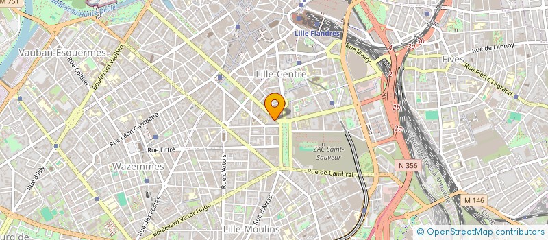 localisation de l'entreprise COMITE REGIONALE AVICOLE N PDEC PICARDIE à LILLE