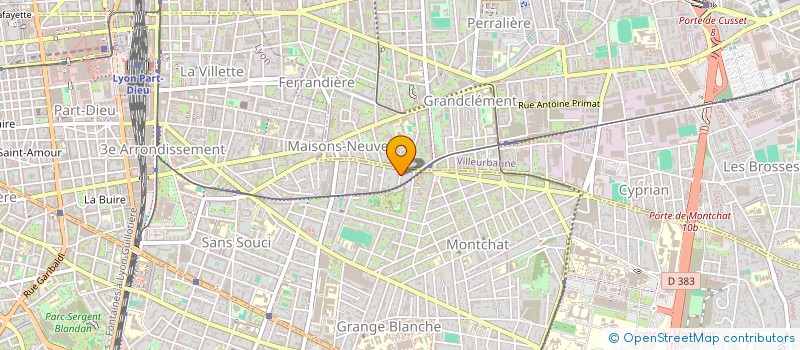 localisation de l'entreprise COMITE REPUB REFLEXION ACTION MUNICIPALE  LYON 3EME