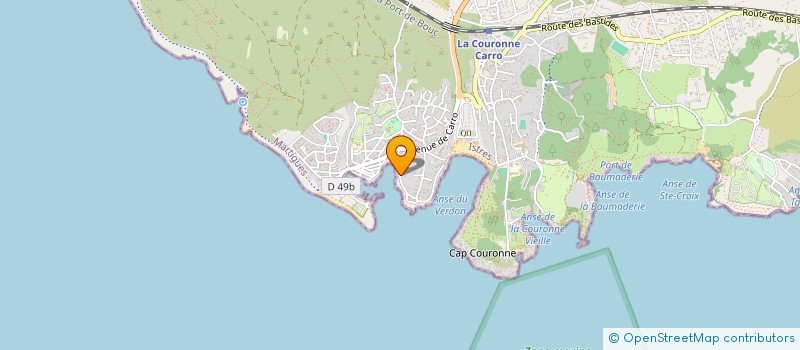 localisation de l'entreprise COMITE RESTREINT à MARTIGUES