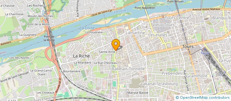 localisation de l'entreprise COMITE SAINT FIACRE DE TOURAINE à TOURS