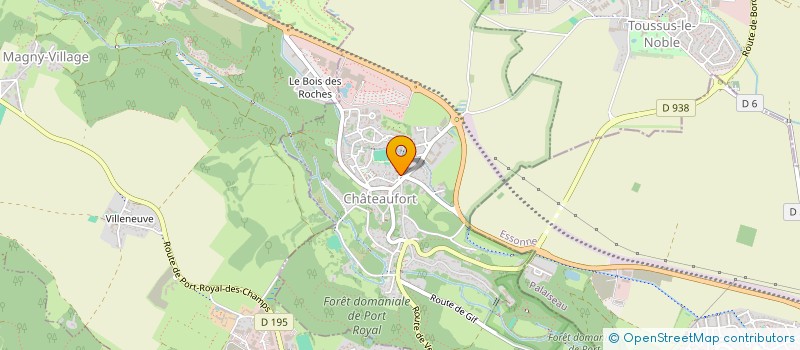 localisation de l'entreprise COMITE SAINT-SIMON  CHATEAUFORT