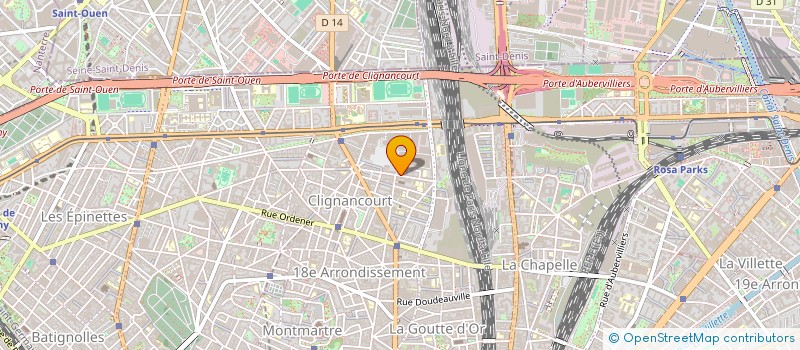 localisation de l'entreprise COMITE SOCIAL ECONOMIQUE 2 BUS MRB RATP  PARIS