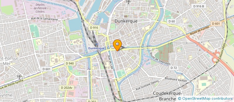 localisation de l'entreprise COMITE SOCIAL ECONOMIQUE à DUNKERQUE