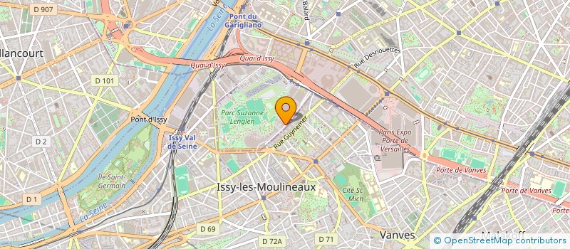 localisation de l'entreprise COMITE SOCIAL ECONOMIQUE CENTRAL DE LA POSTE  PARIS