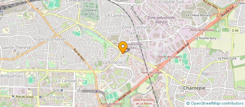 localisation de l'entreprise COMITE SOCIAL ECONOMIQUE DE LA CARSAT BRETAGNE  RENNES