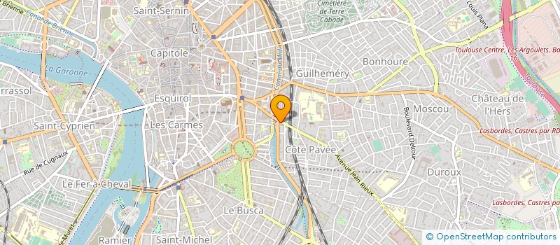 localisation de l'entreprise COMITE SOCIAL ECONOMIQUE DE LA CEMP à TOULOUSE