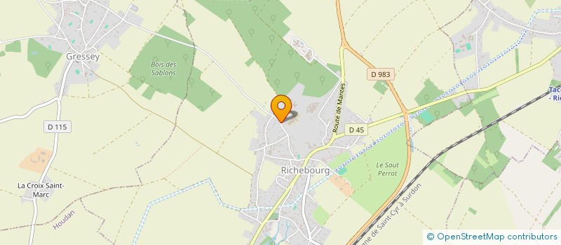 localisation de l'entreprise COMITE SOCIAL ECONOMIQUE DETABLISSEMENT SITE CHATEAU  RICHEBOURG