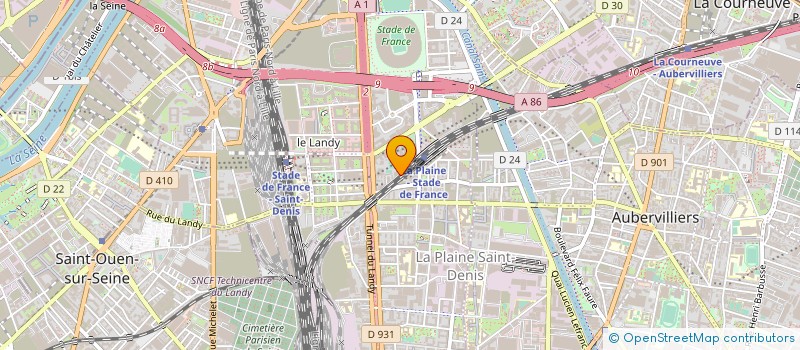 localisation de l'entreprise COMITE SOCIAL ECONOMIQUE PITNEY BOWES  SAINT-DENIS