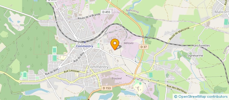 localisation de l'entreprise COMITE SOCIAL ET ECONOMIQUE ADISSEO à COMMENTRY