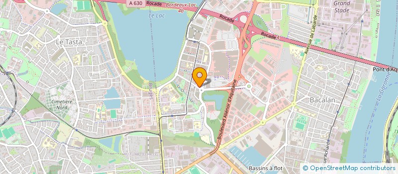 localisation de l'entreprise COMITE SOCIAL ET ECONOMIQUE AQUITANIS à BORDEAUX
