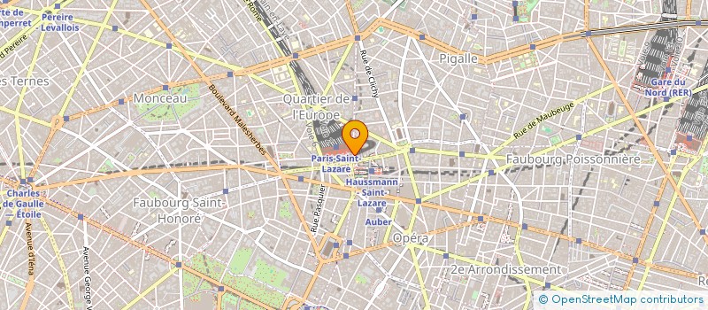 localisation de l'entreprise COMITE SOCIAL ET ECONOMIQUE CAPTRAIN FRANCE  PARIS