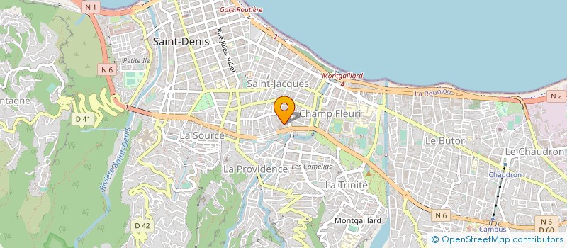 localisation de l'entreprise COMITE SOCIAL ET ECONOMIQUE CGSS à SAINT-DENIS