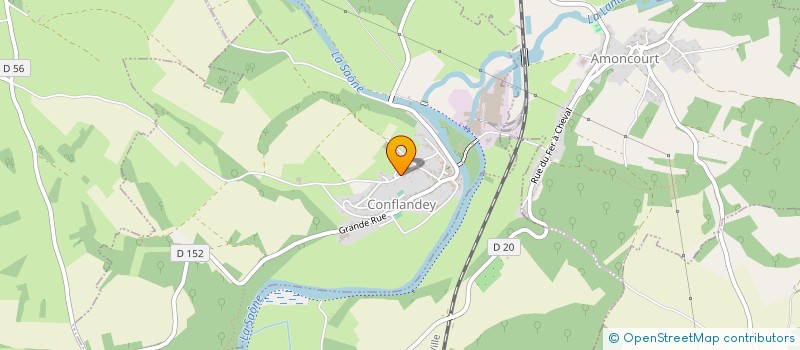 localisation de l'entreprise COMITE SOCIAL ET ECONOMIQUE CONFLANDEY INDUSTRIES  CONFLANDEY