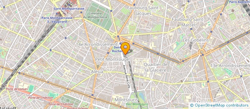 localisation de l'entreprise COMITE SOCIAL ET ECONOMIQUE CSE RER 04  PARIS