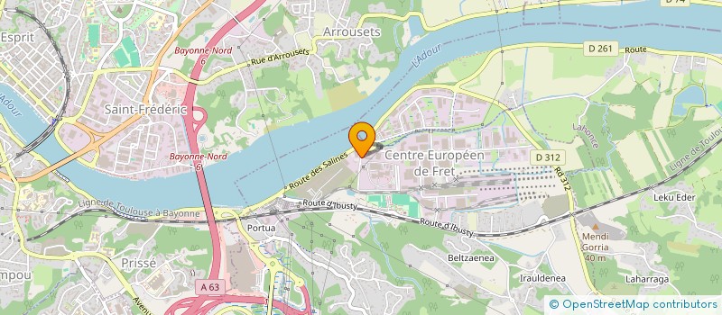 localisation de l'entreprise COMITE SOCIAL ET ECONOMIQUE DE BMS CIRCUITS à MOUGUERRE