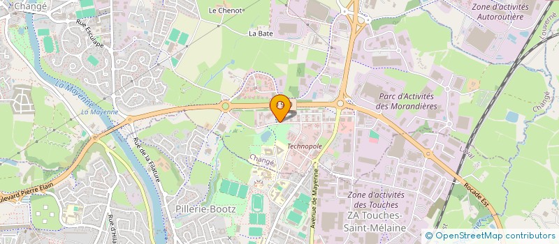 localisation de l'entreprise COMITE SOCIAL ET ECONOMIQUE DE FITECO  CHANGE