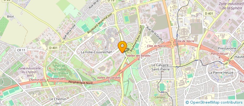 localisation de l'entreprise COMITE SOCIAL ET ECONOMIQUE DE L'UES AGRIAL à CAEN