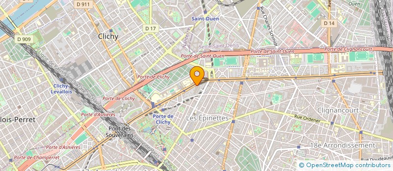 localisation de l'entreprise COMITE SOCIAL ET ECONOMIQUE DE L'UES IMMO DE FRANCE ILE-DE-FRANCE  PARIS