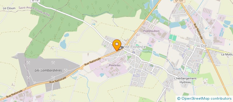 localisation de l'entreprise COMITE SOCIAL ET ECONOMIQUE DE L'UES MOUSSET  ESSARTS-EN-BOCAGE