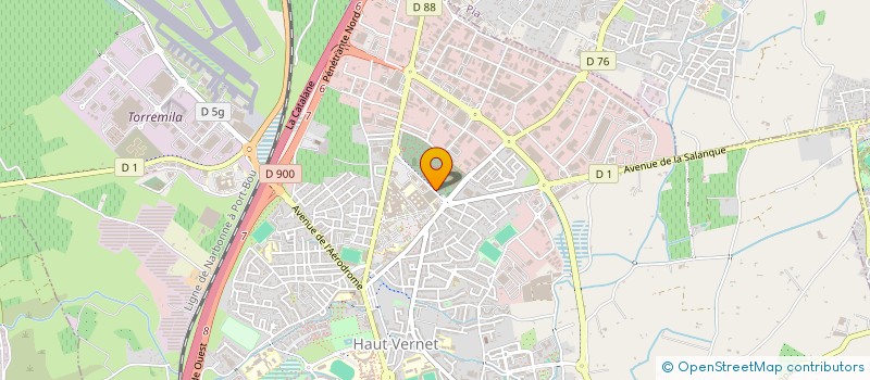 localisation de l'entreprise COMITE SOCIAL ET ECONOMIQUE DE L'UNION SANITAIRE ET SOCIALE POUR L'ACCOMPAGNEMENT ET LA PREVENTION - PYRENNES ORIENTALES  PERPIGNAN