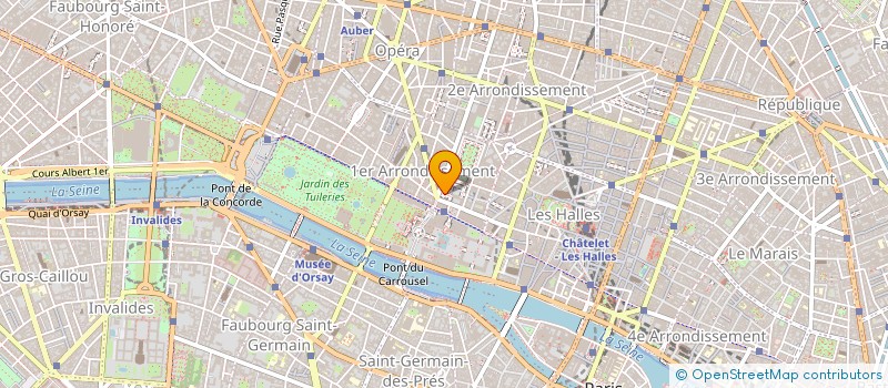 localisation de l'entreprise COMITE SOCIAL ET ECONOMIQUE DE LA COMEDIE FRANCAISE à PARIS