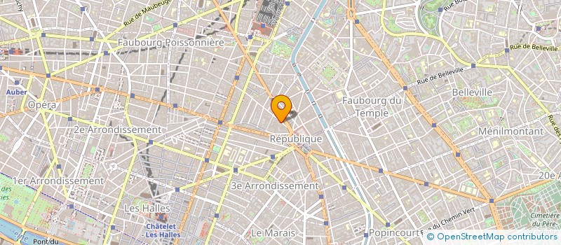 localisation de l'entreprise COMITE SOCIAL ET ECONOMIQUE DE LA CPAM DE PARIS à PARIS