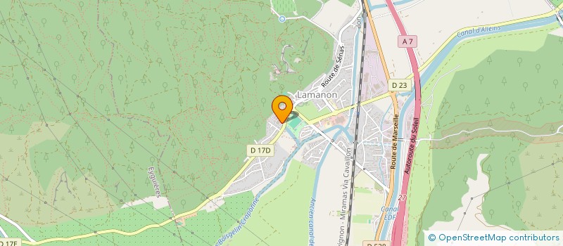 localisation de l'entreprise COMITE SOCIAL ET ECONOMIQUE DE LA SOCIETE MIRION TECHNOLOGIES (MGPI) SAS  LAMANON