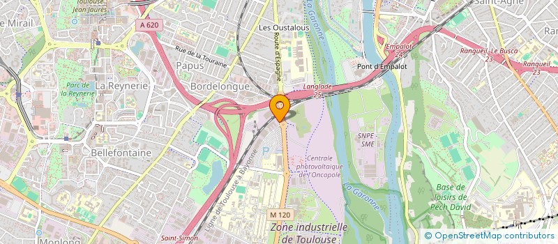 localisation de l'entreprise COMITE SOCIAL ET ECONOMIQUE DES TRANSPORTS URBAINS TOULOUSAINS  TOULOUSE