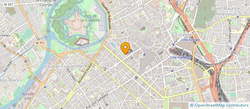 localisation de l'entreprise COMITE SOCIAL ET ECONOMIQUE DU CREDIT AGRICOLE NORD DE FRANCE à LILLE