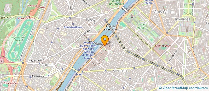localisation de l'entreprise COMITE SOCIAL ET ECONOMIQUE DU PORT AUTONOME DE PARIS à PARIS