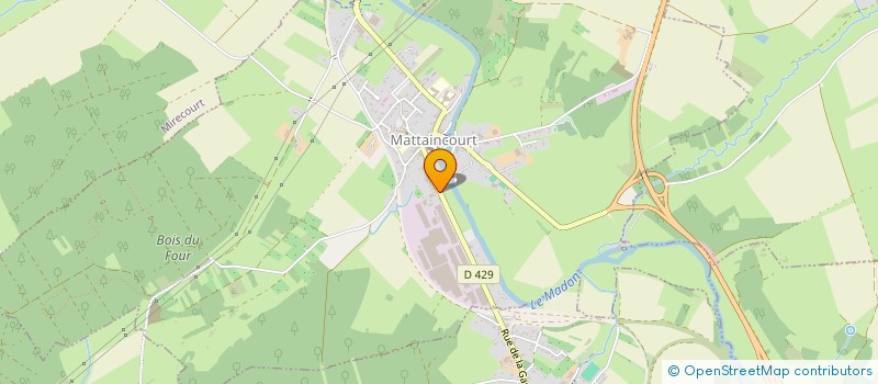 localisation de l'entreprise COMITE SOCIAL ET ECONOMIQUE EKIPA à MATTAINCOURT