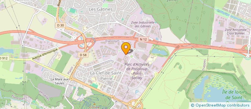 localisation de l'entreprise COMITE SOCIAL ET ECONOMIQUE FENWICK-LINDE à ELANCOURT