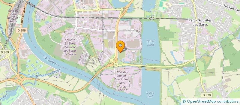 localisation de l'entreprise COMITE SOCIAL ET ECONOMIQUE FRAMATOME SAINT MARCEL à SAINT-MARCEL