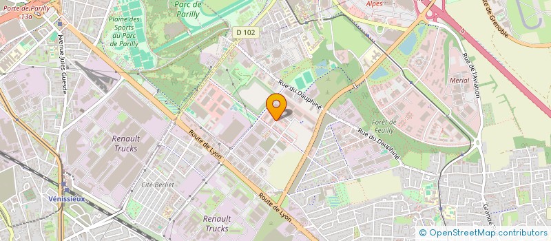 localisation de l'entreprise COMITE SOCIAL ET ECONOMIQUE INTERWAY SAS  SAINT-PRIEST