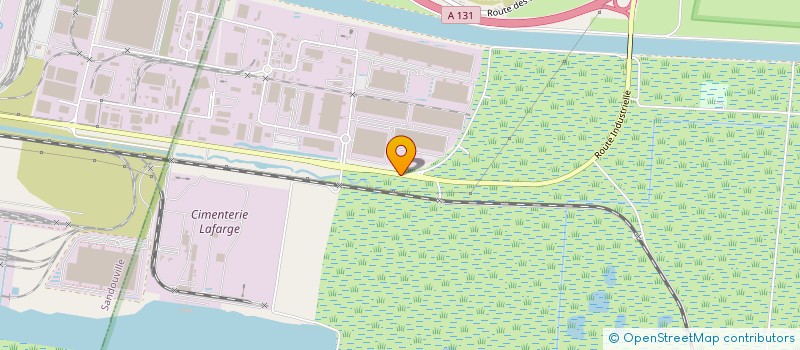 localisation de l'entreprise COMITE SOCIAL ET ECONOMIQUE LAFARGE CIMENTS  SAINT VIGOR D'YMONVILLE