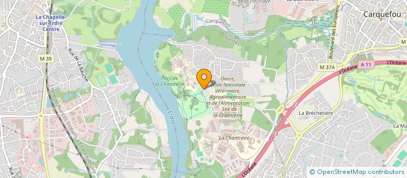 localisation de l'entreprise COMITE SOCIAL ET ECONOMIQUE MICROCHIP NANTES à NANTES